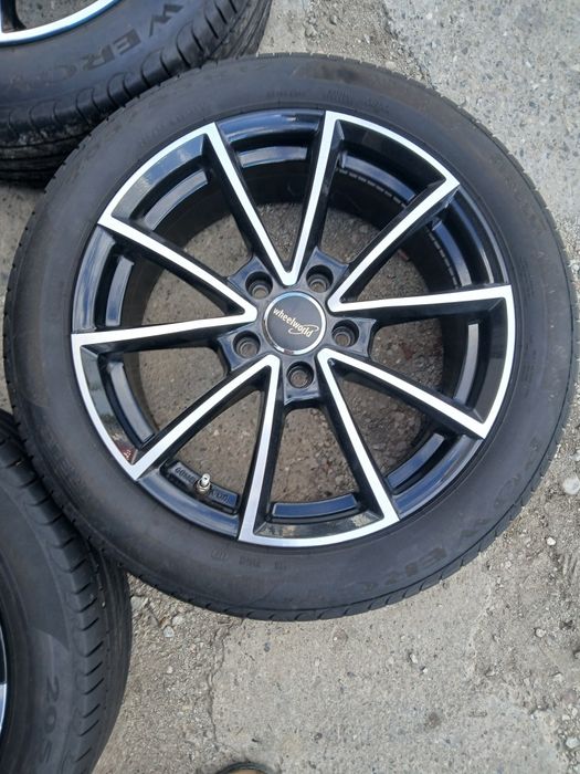 Set 4 jante renault Grand scenic 205 55 17 pirelii 2024 senzori presiune