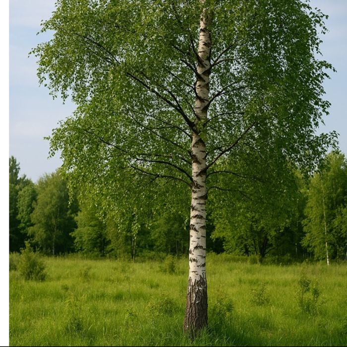 Сатылады: қайың ағашы (берёза).