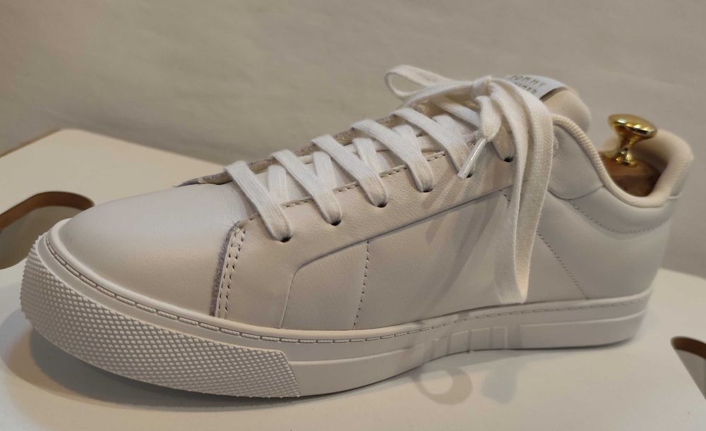 Pantofi sport casual 41 premium Tommy Hilfiger piele naturala moale