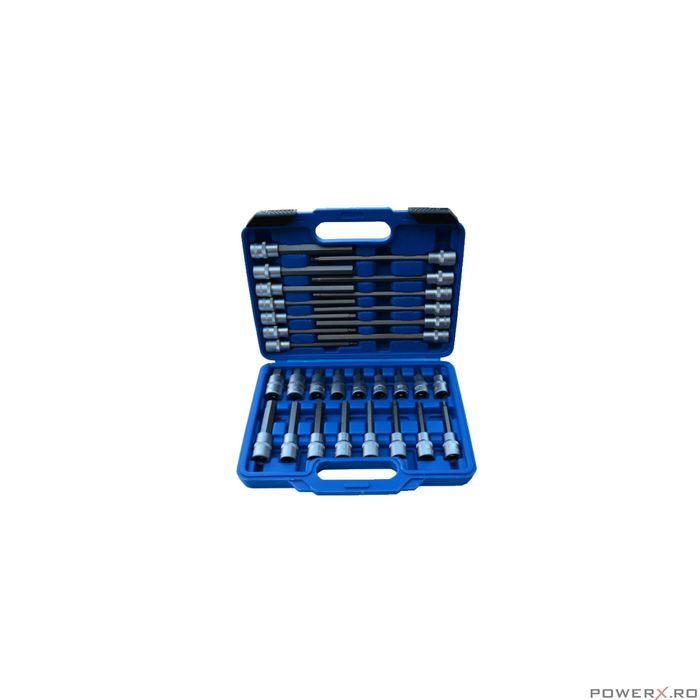 Trusa biti, imbusuri 30 piese 1/2, H 5, 6, 7, 8,10, 11 12, 14, 17, 19