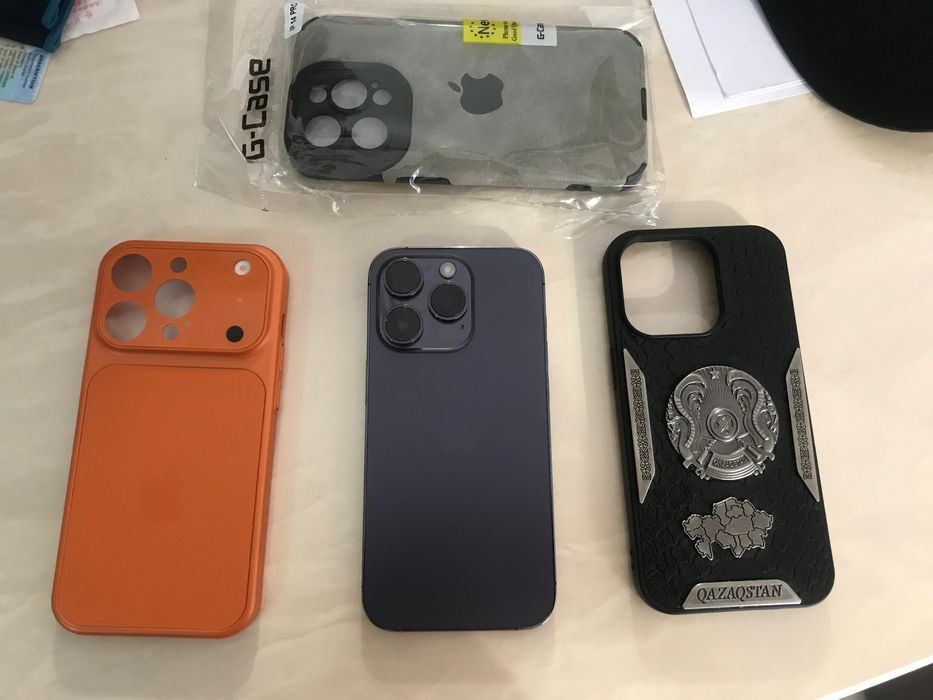 Iphone 14 PRO , 128gb , purple , 90%