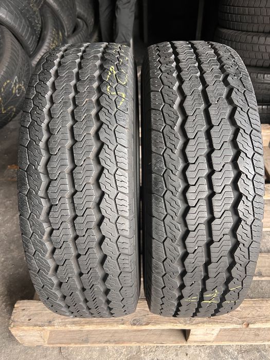 2 anvelope ca NOI M+S 195/70/15 C , Continental , 9.7 mm