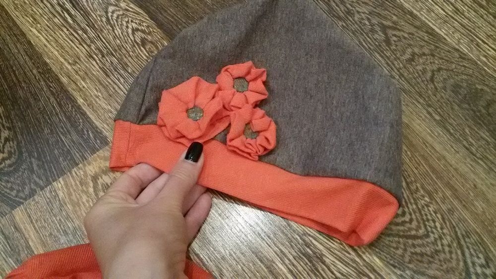 Бутикова рокля туника+шапка