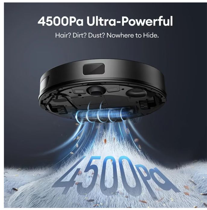 Robot Aspirator Ultenic T10 Lite LiDAR + Stație Auto-Golire, Testat