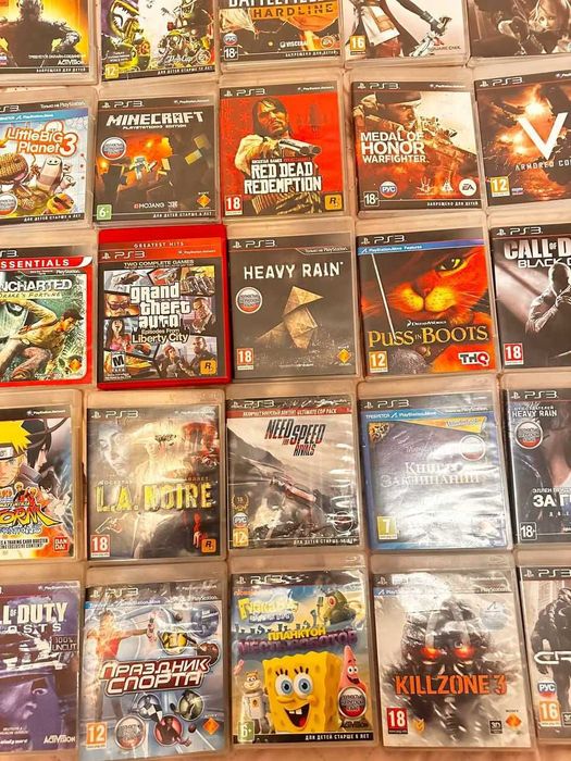 Продаю игры на PS3