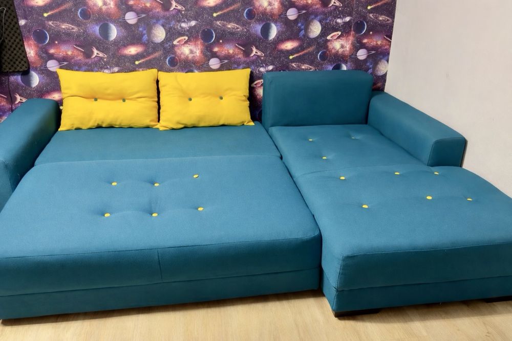 Coltar extensibil, torcoaz + lada 255 x cu 185 cm