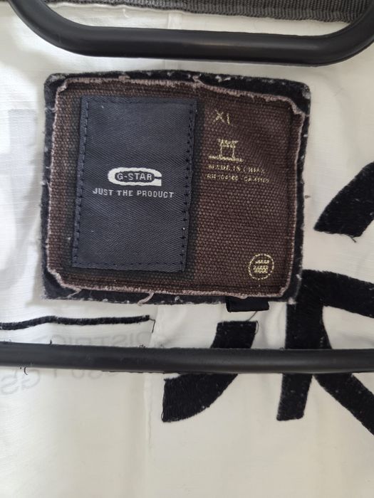 Jacheta barbati alba G-Star RAW XL