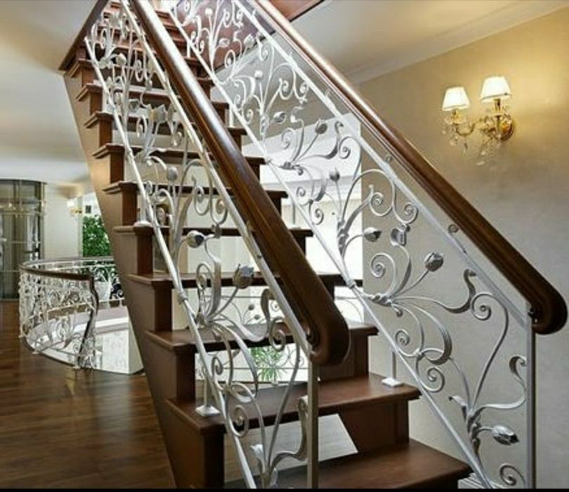 Решотка дарвоза навес