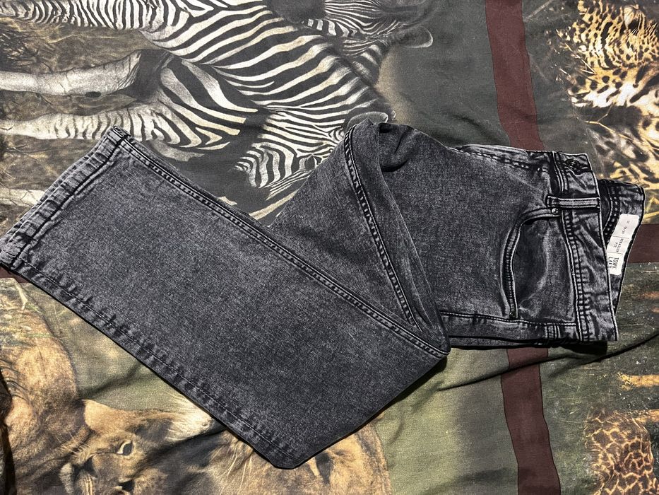 ЧИСТО НОВИ мъжки дънки Townland – Acid Wash / Графит