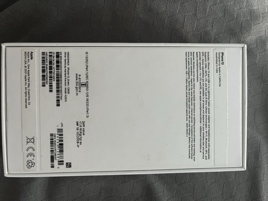 iPhone 13 / Green - 128 gb