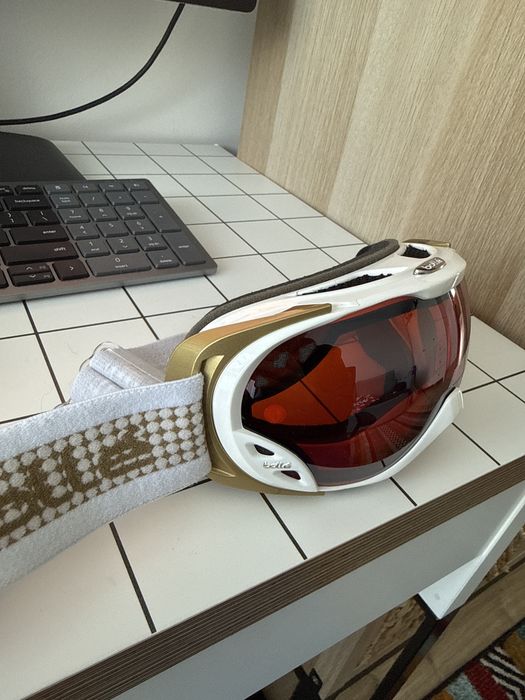 Ochelari ski dama Bolle Duchess white&gold