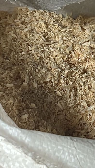 Опилка в мешках
