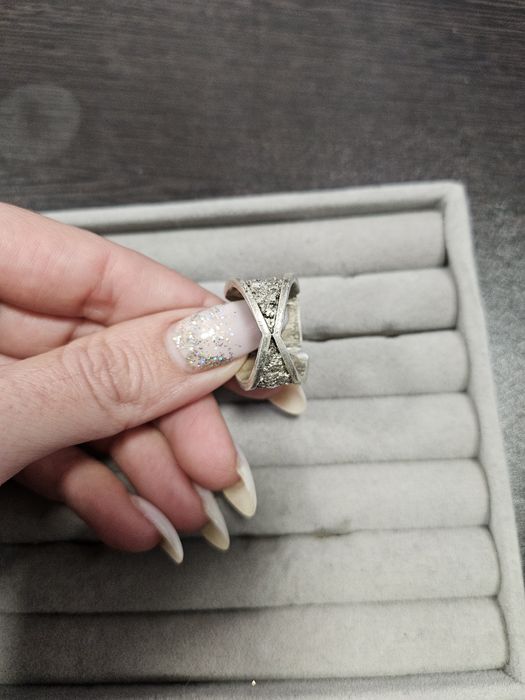 Старинен сребърен мъжки пръстен