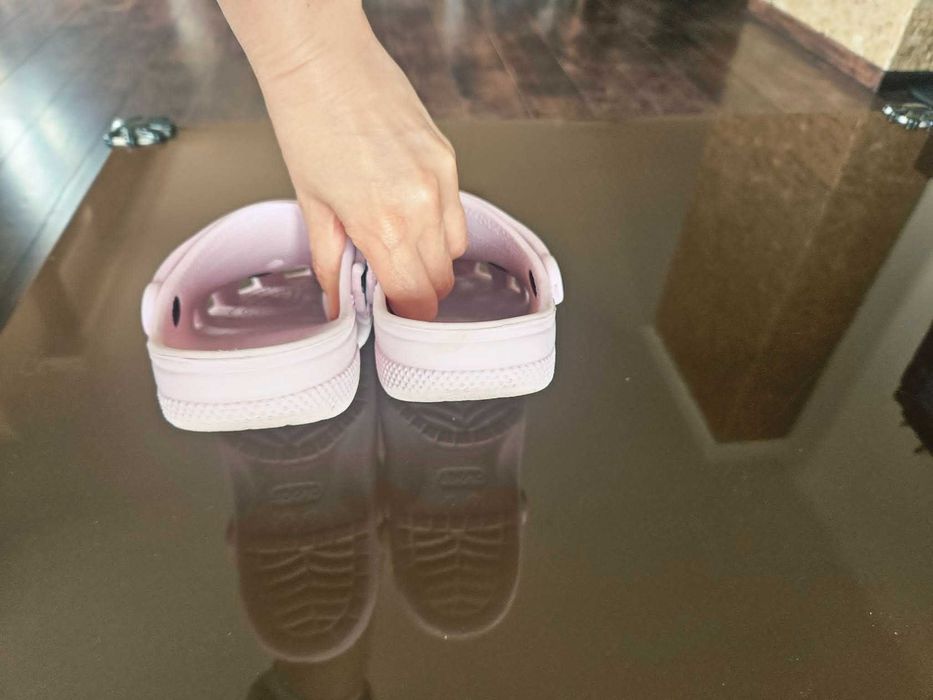 Детски крокс crocs за момиче с включени аксесоари 30 номер