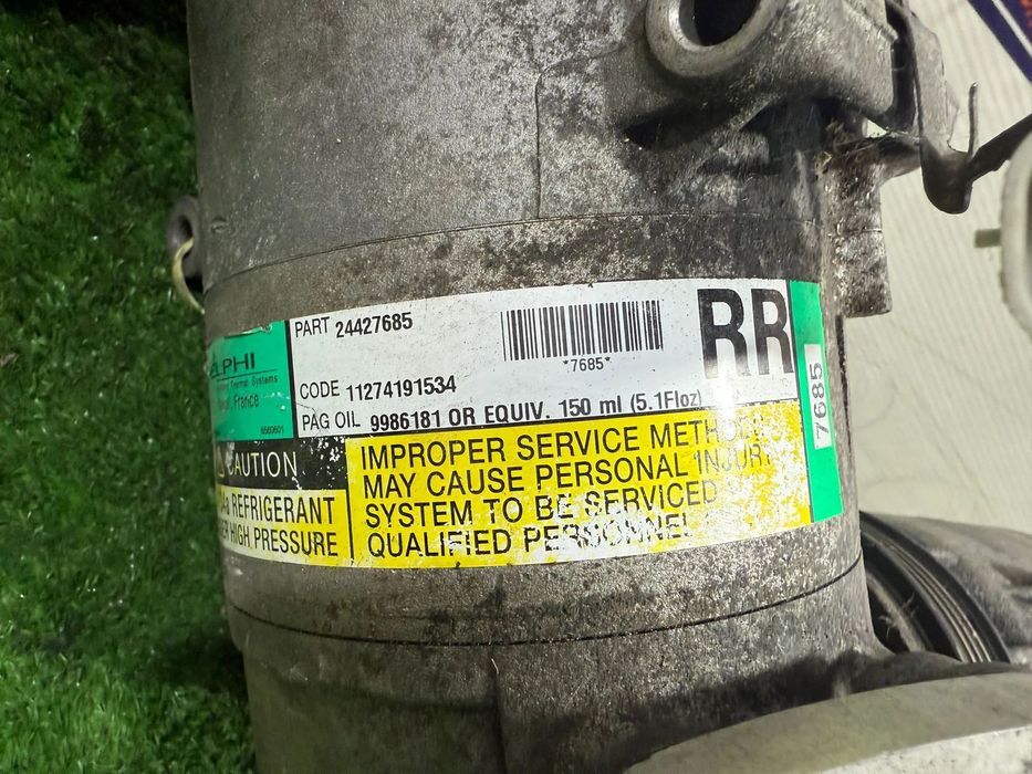 COMPRESOR AC ( 3 BUC.) OPEL ASTRA G / ZAFIRA A / CORSA C / ZAFIRA B / COMBO C / ASTRA H COD OEM 09165714 24427685 2004–2010