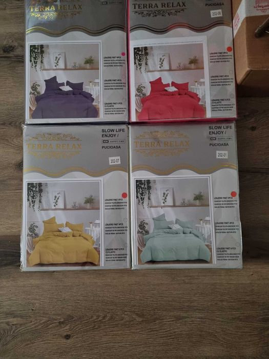 Set 6 piese lenjerie din finet - TERRA RELAX