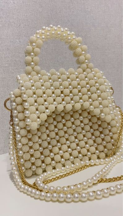 Сумка из бусин ручной работы