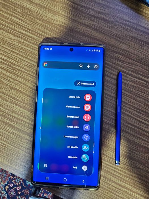 Samsung Note 10+ Aura Glow 256GB 12GB Ram Neverlocked