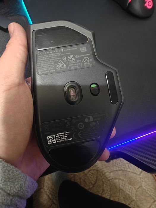 Безжична геймарска миша Alienware aw620m