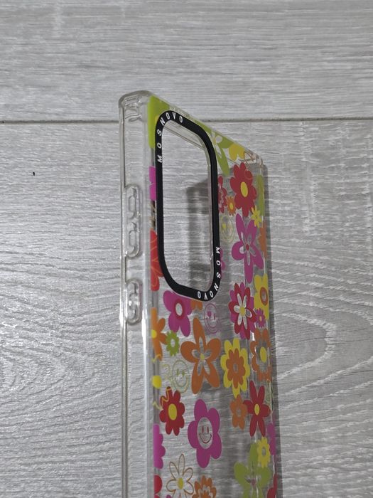 Husă MOSNOVO pentru Samsung Galaxy S24 Ultra,slim,transparentă, floral
