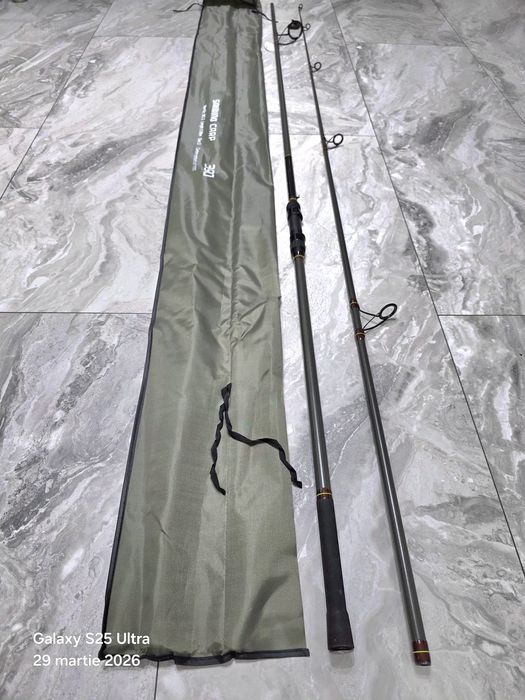 SET 4 Lansete CRAP din carbon Saimino MO2 3,90m din 2 tronsoane 4 lbs