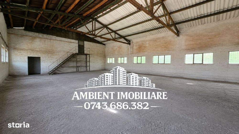 HALĂ DEPOZITARE sau ATELIER, teren 310 mp, VASLUI - zona Industrială;
