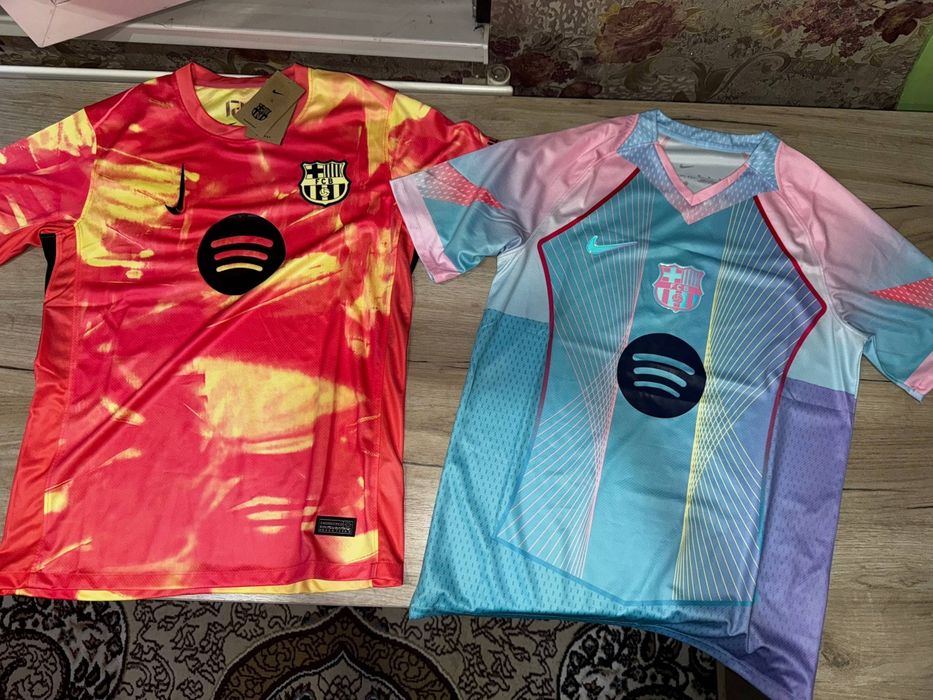 Кастомные Барселона футболки
