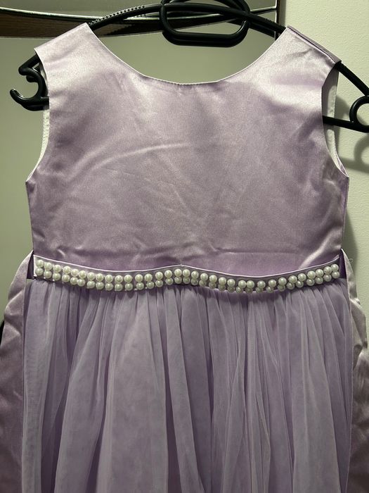 Официална лилава рокля