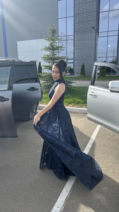 Вечернее выпускное платье