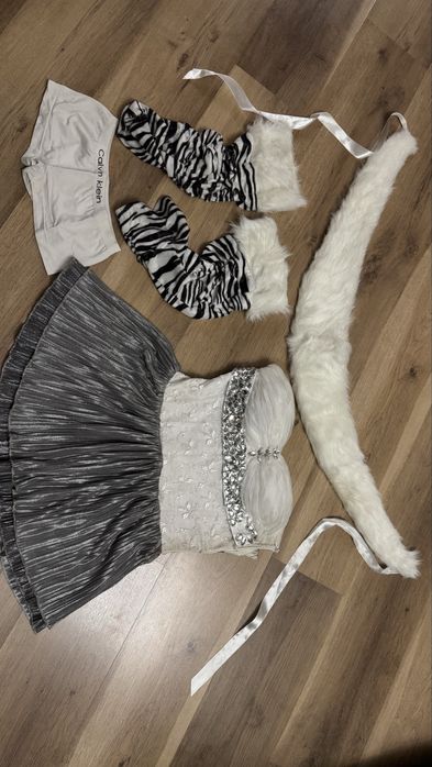 Костюм снегурочки (современный)