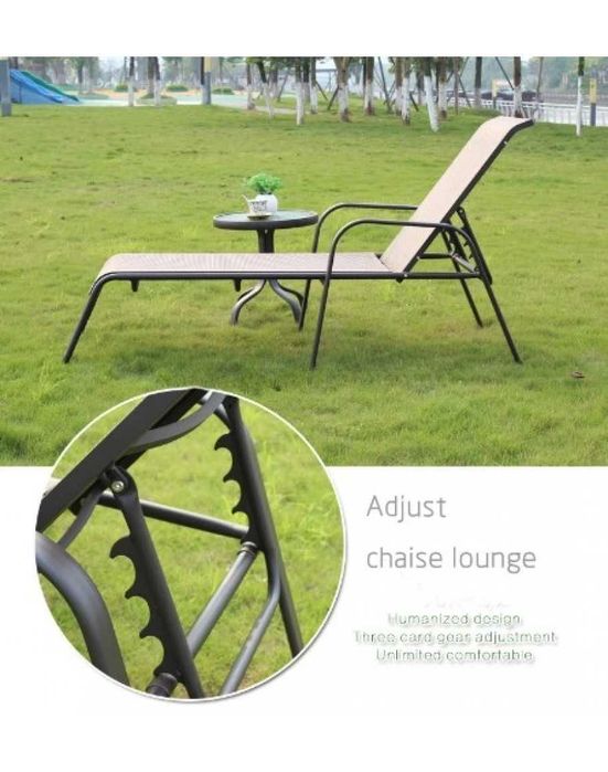 Градински шезлонг легло градинско