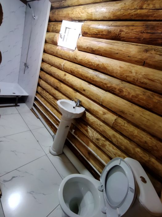 Домики с удобствами