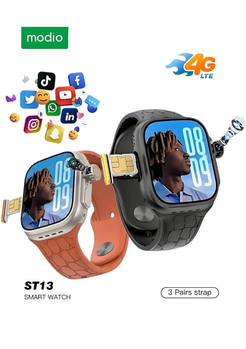 Modio ST13 – SIM-kartali Smart Soat (YouTube, Play Market, Google, Tik