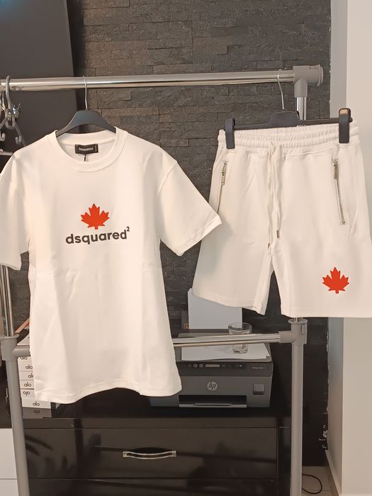 Compleu bărbați tricou și pantaloni scurți disquared