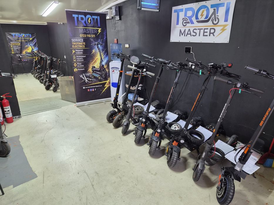 TrotiMaster - reparatii trotinete Bucuresti, service trotineta electrica