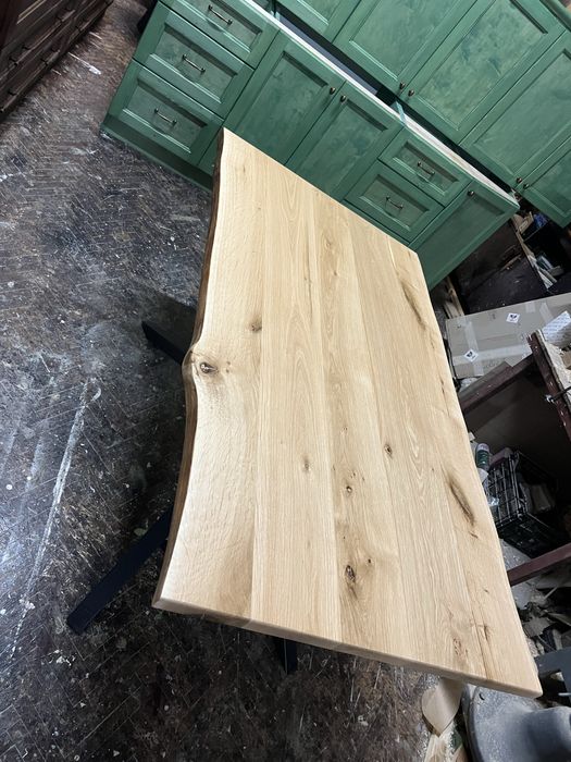 Налична трапезна маса от дъб масив 155х90см