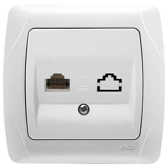 Продам сетевые розетки Viko Carmen RJ45 CAt 5e