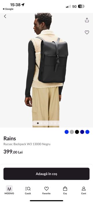 Geanta umar,rucsac,Rains