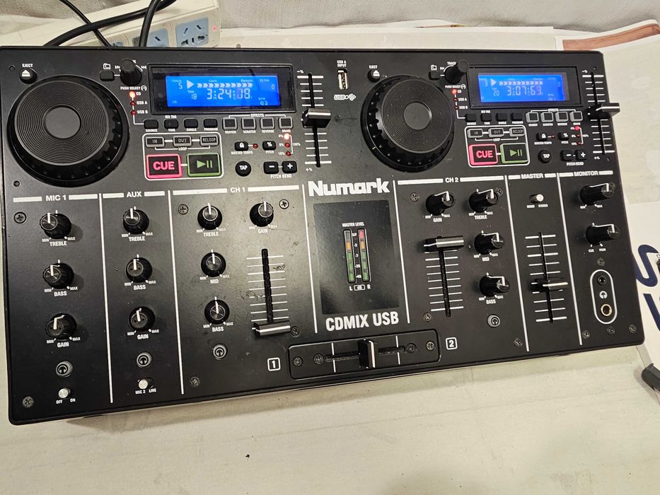 Consola DJ Numark CDMIX USB