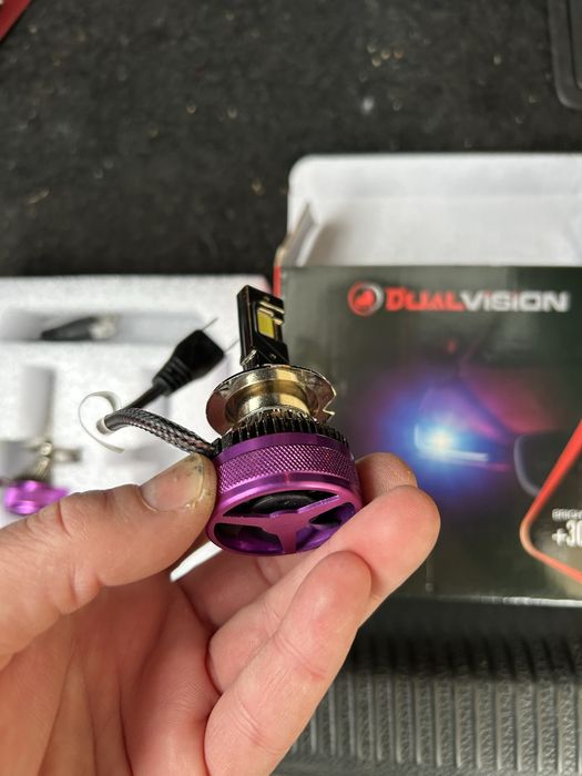 Led H7 крушки dualvision