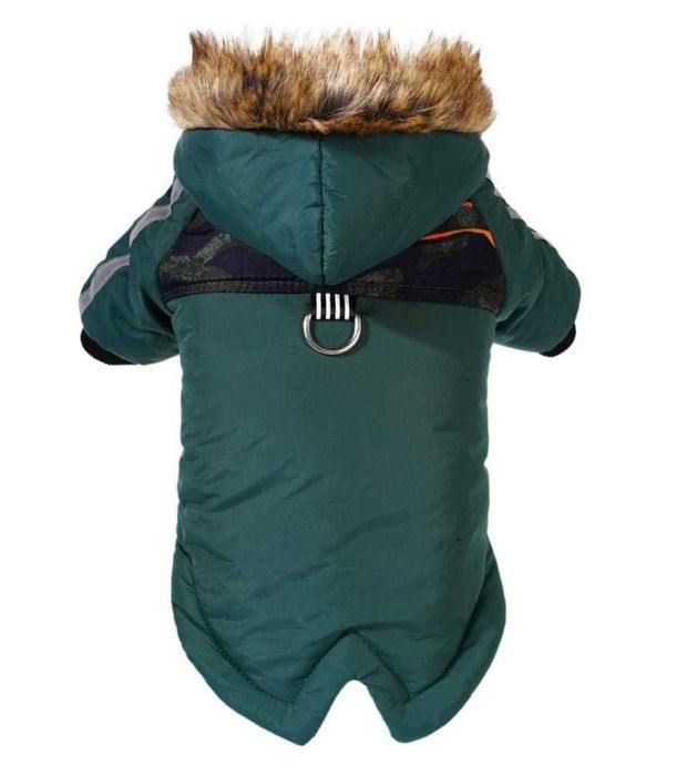 Geaca cățel, cu puf inauntru si waterproof