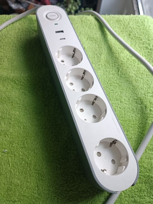 Prelungitor cu USB ,protecție și buton Power