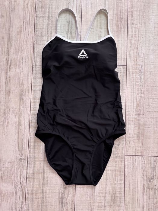Цял черен бански Reebok