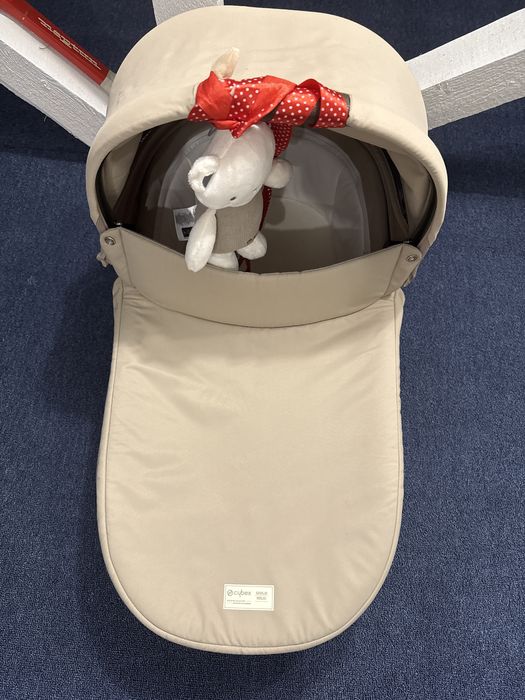Vând Landou pentru cărucior Cybex Melio, ergonomic, Almond