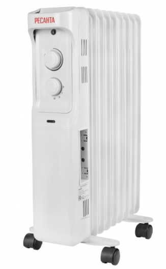 Масляный радиатор, Тепловентилятор РЕСАНТА. Гарантия. новое