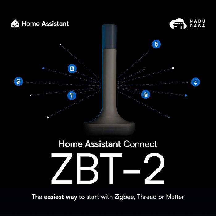 Смарт адаптер Home Assistant Connect ZBT-2 Zigbee Thread Matter