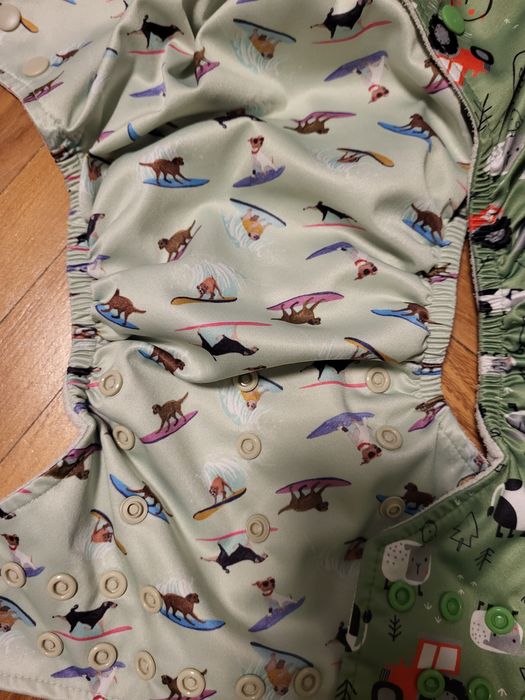 Scutece textile baba boo+charlie banana