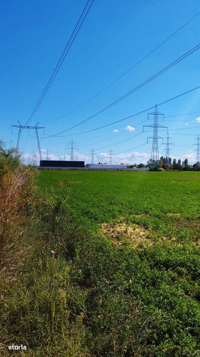 Terenuri intravilane 4550 MP, deschidere la stradă 32 m