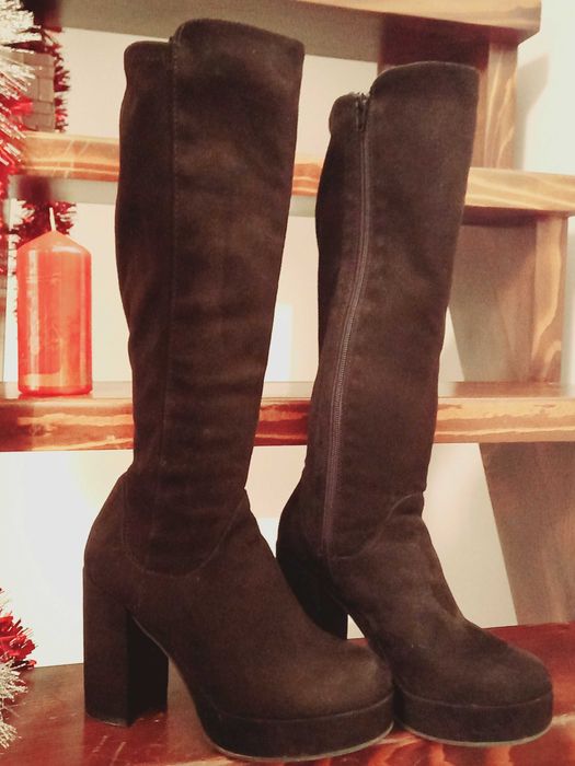 Cizme negre elegante 38