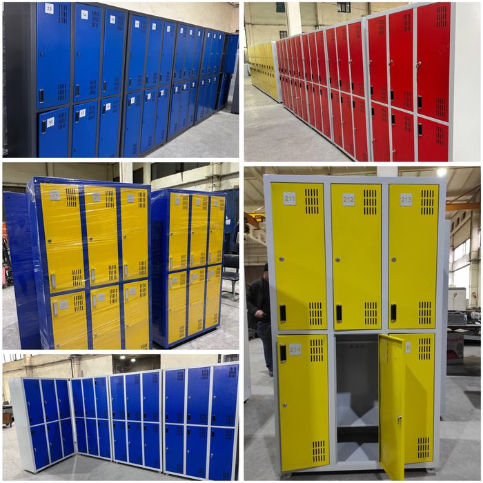 Металлический шкаф для раздевалки от производителя